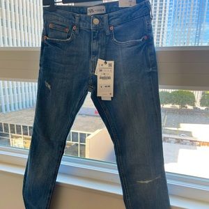 Brand new Zara ankle denim jeans